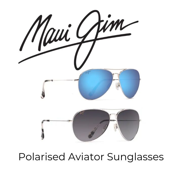 Maui Jim Polarized Aviator Sunglasses